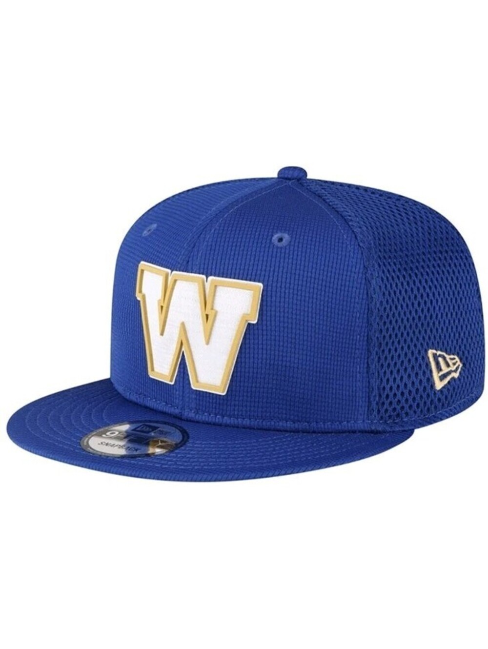 CFL Winnipeg Blue Bombers New Era Sideline 9FIFTY Snapback Hat Blue One Size Fit